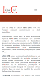 Mobile Screenshot of lega-cite.fr